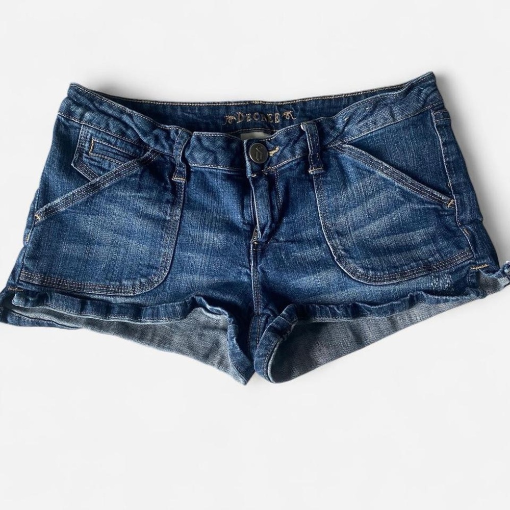 Blue Denim Women Shorts